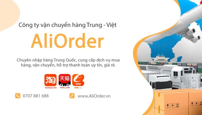 Ứng dụng đặt hàng Trung Quốc Aliorder