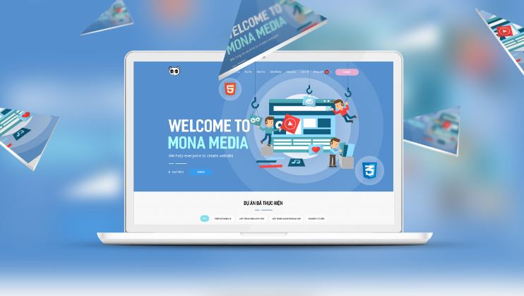 Công ty thiết kế web BDS Mona Media
