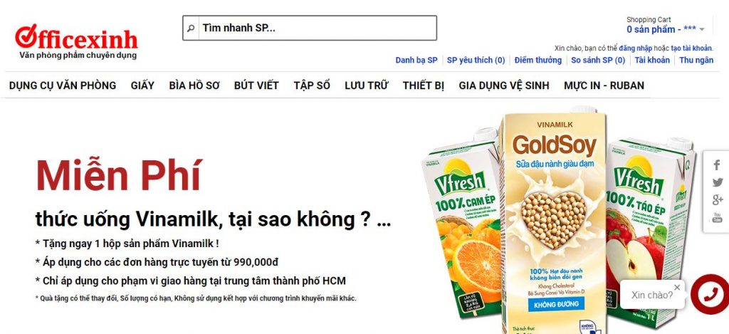 thương hiệu văn phòng phẩm Officexinh