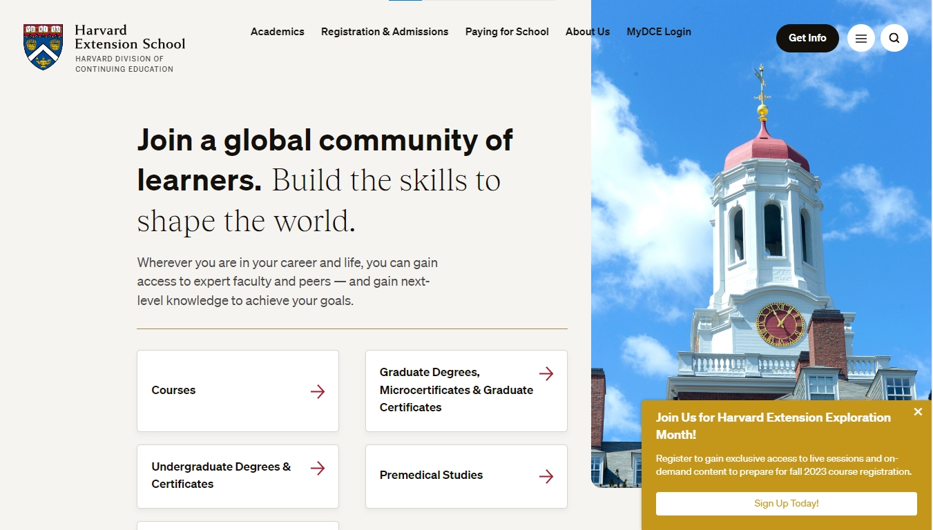 Sử dụng WordPress để thiết kế website là đại học Harvard