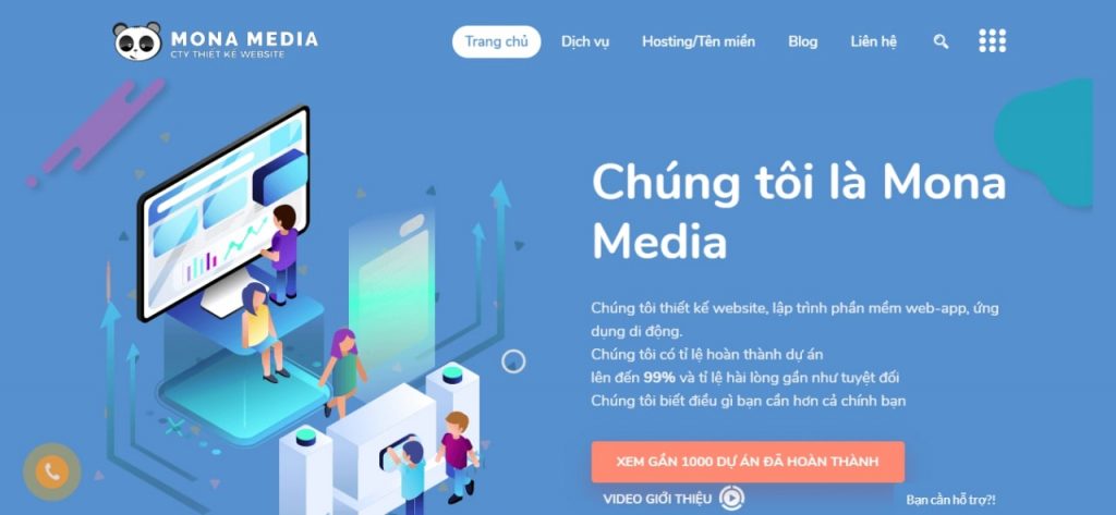 công ty xây dựng trang web bán hàng