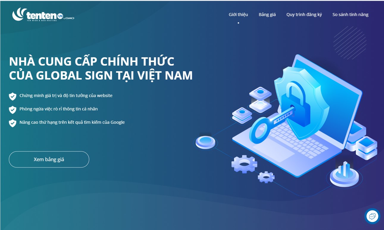 Dịch vụ cung cấp chứng chỉ SSl uy tín tại TenTen