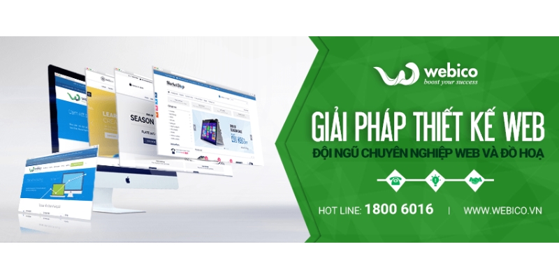 Công ty giải pháp thiết kế webico